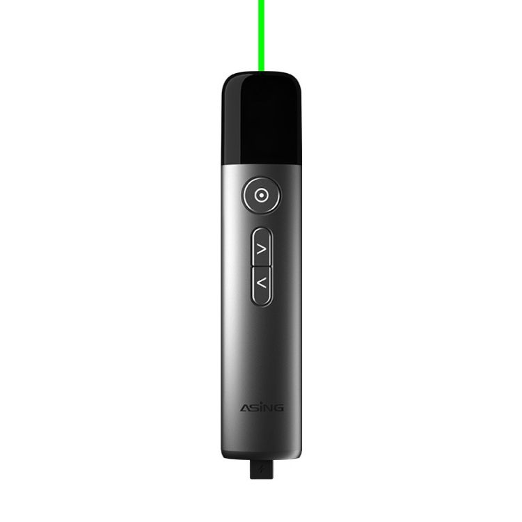 ASiNG LED LCD Screen Bright Green Laser Presenter