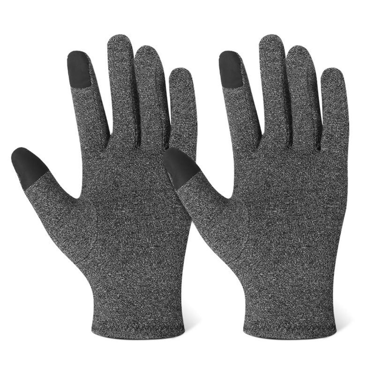 1 Pair Training Anti Arthritis Compression Grey