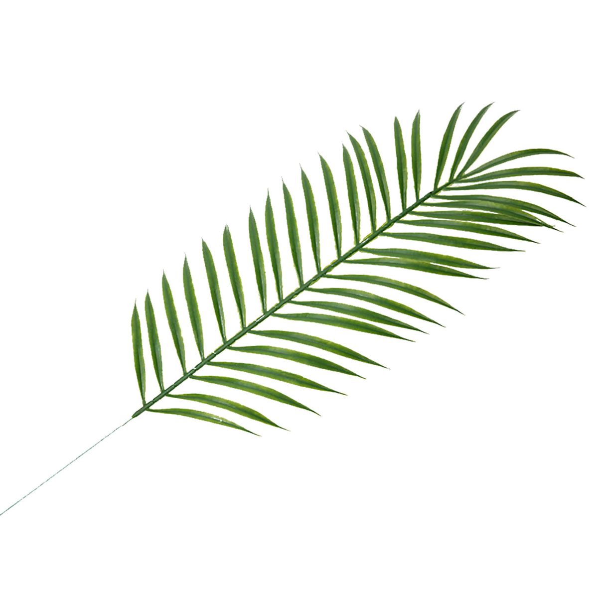 Artificial Plant Waterproof Photo Prop Plastic Artificial Coconut Palm Leaf For Wedding-3#