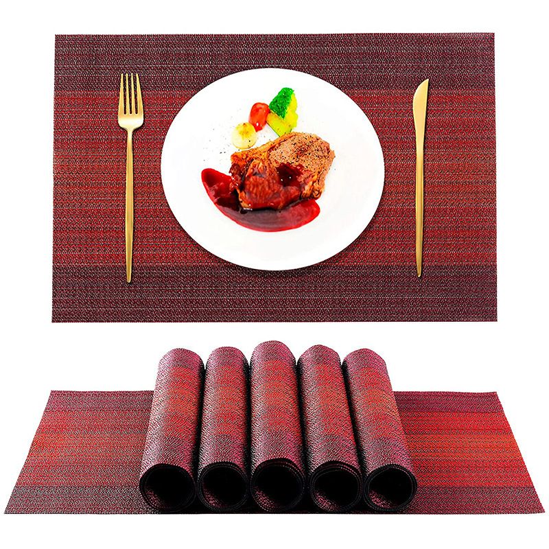 6X Dinning Table Mat/Kitchen Mat=Reusable & Easy To Clean