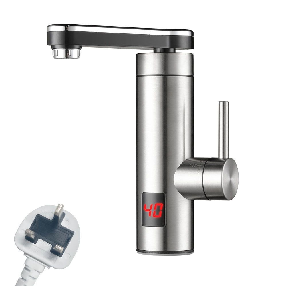 Electric Instant Heater Tap 3300W High Efficiency LED