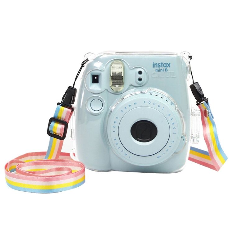 Camera Crystal Case For FUJIFILM Instax Mini 8 / 8+ / 9 Crystal Transparent