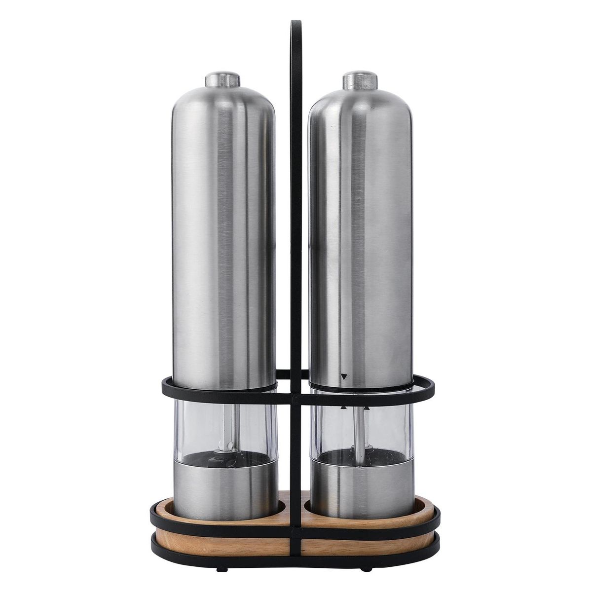 Stainless Steel Electric Pepper Grinder One-Handed