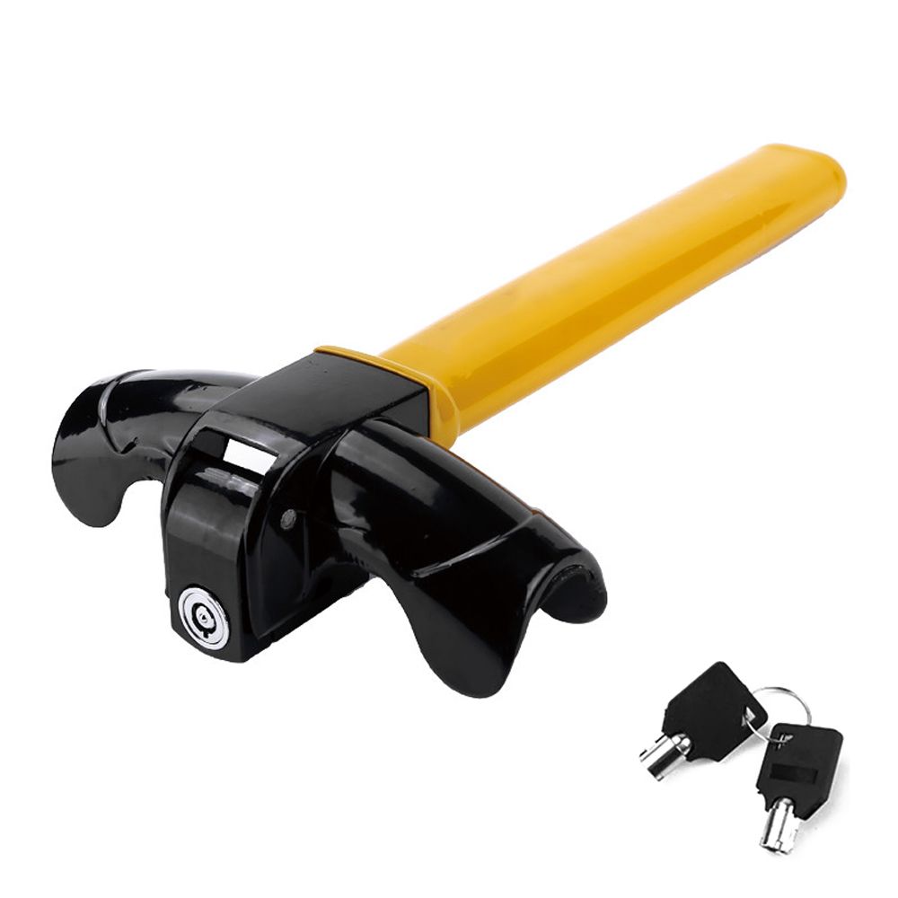 Car Steering Wheel Lock T-Shaped Universal Steel Anti-Theft