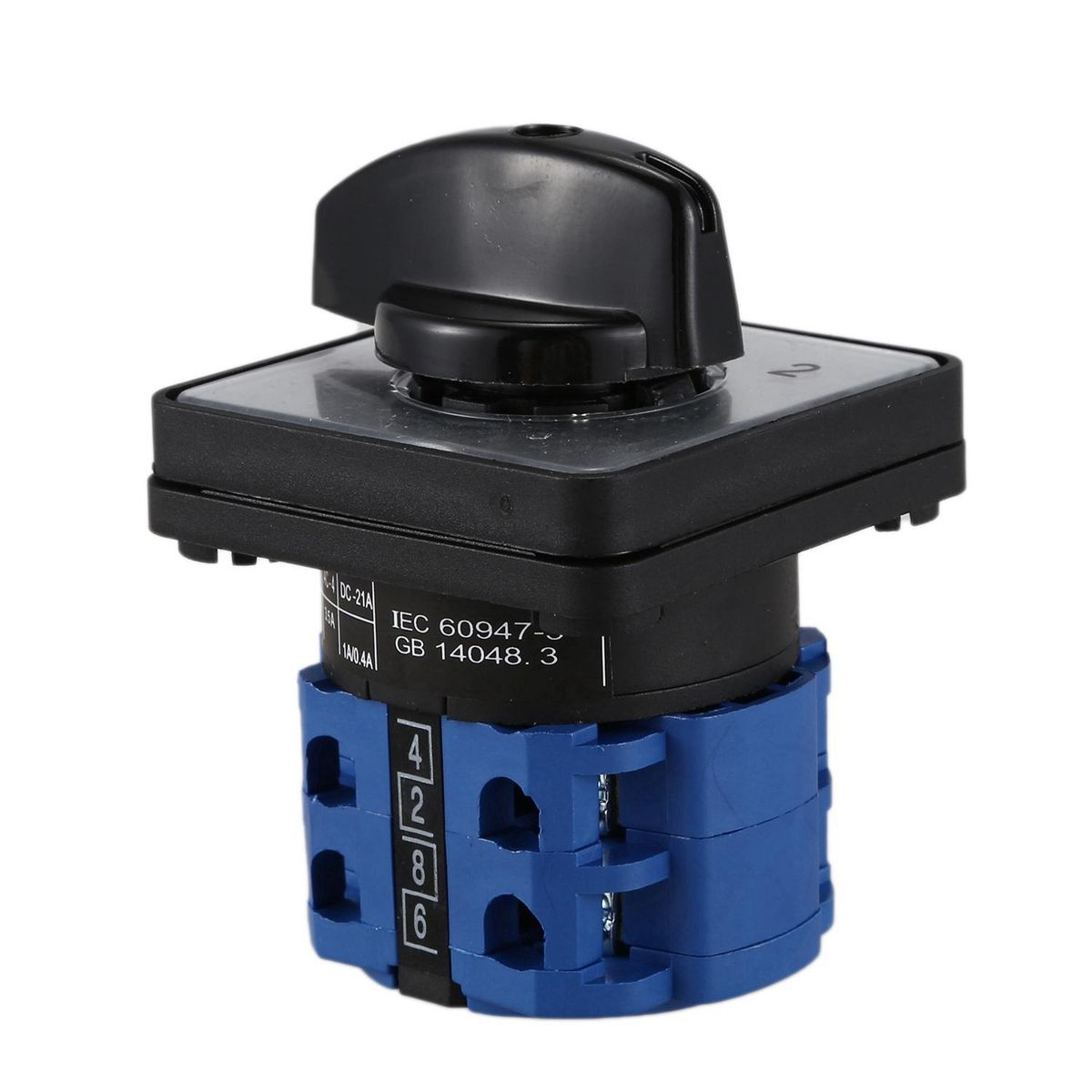 AC 440V 240V ON/OFF/ON Universal Change Over Cam Switch