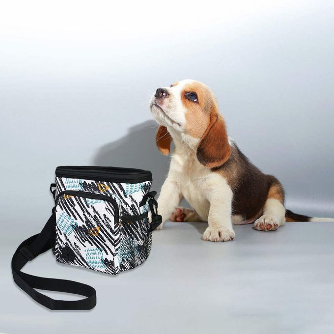 Dog Treat Pouch Snack Waist Belt Bag Agility Training Storage Food