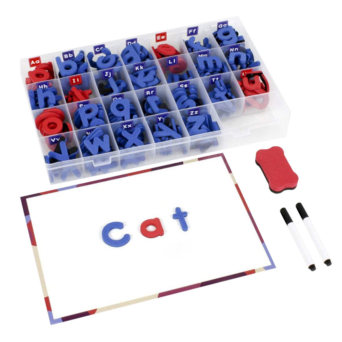 Magnetic Letters Kit Alphabet Magnets Toy 238 Pcs ABC Foam