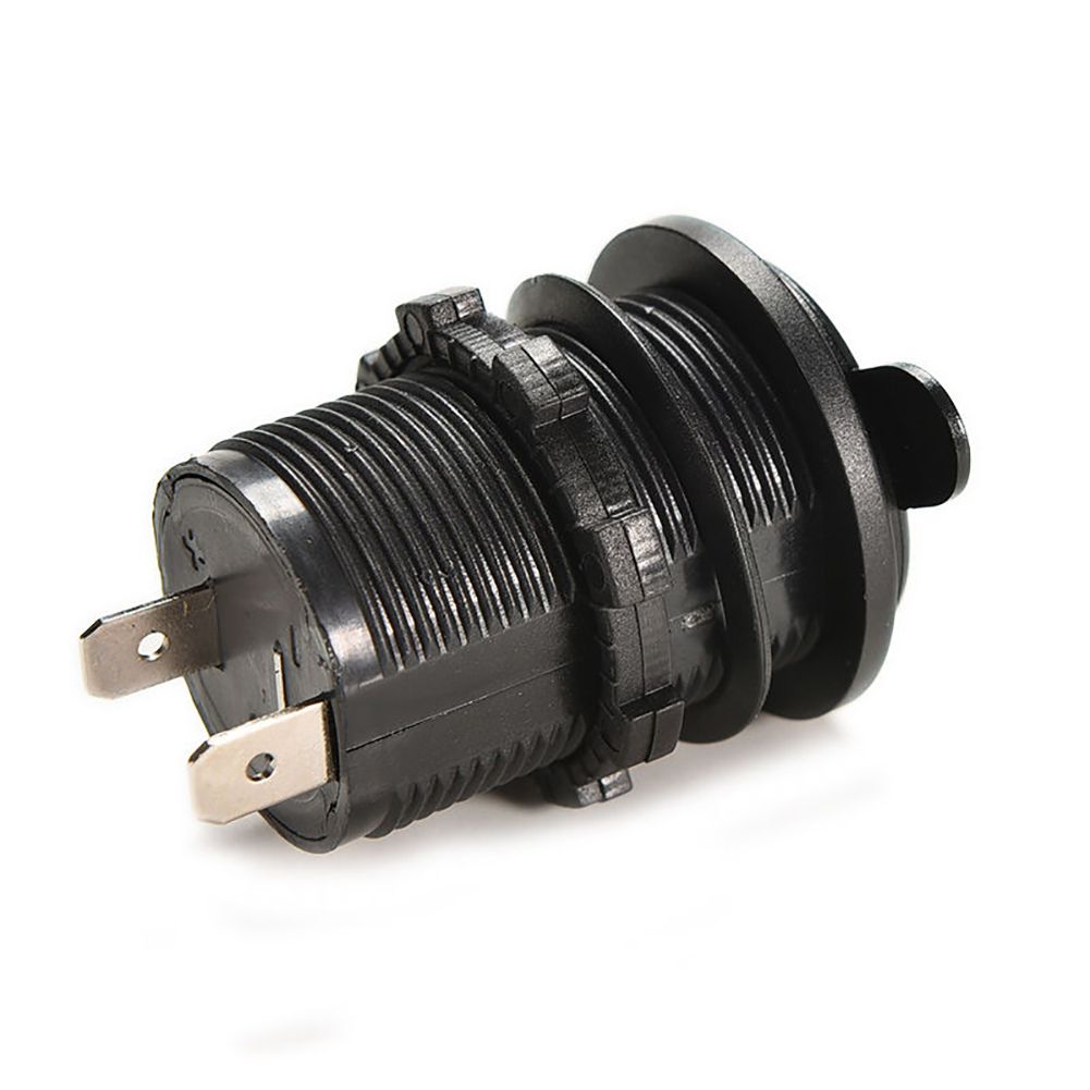 Waterproof 12V Car Cigarette Lighter Socket USB Charger-