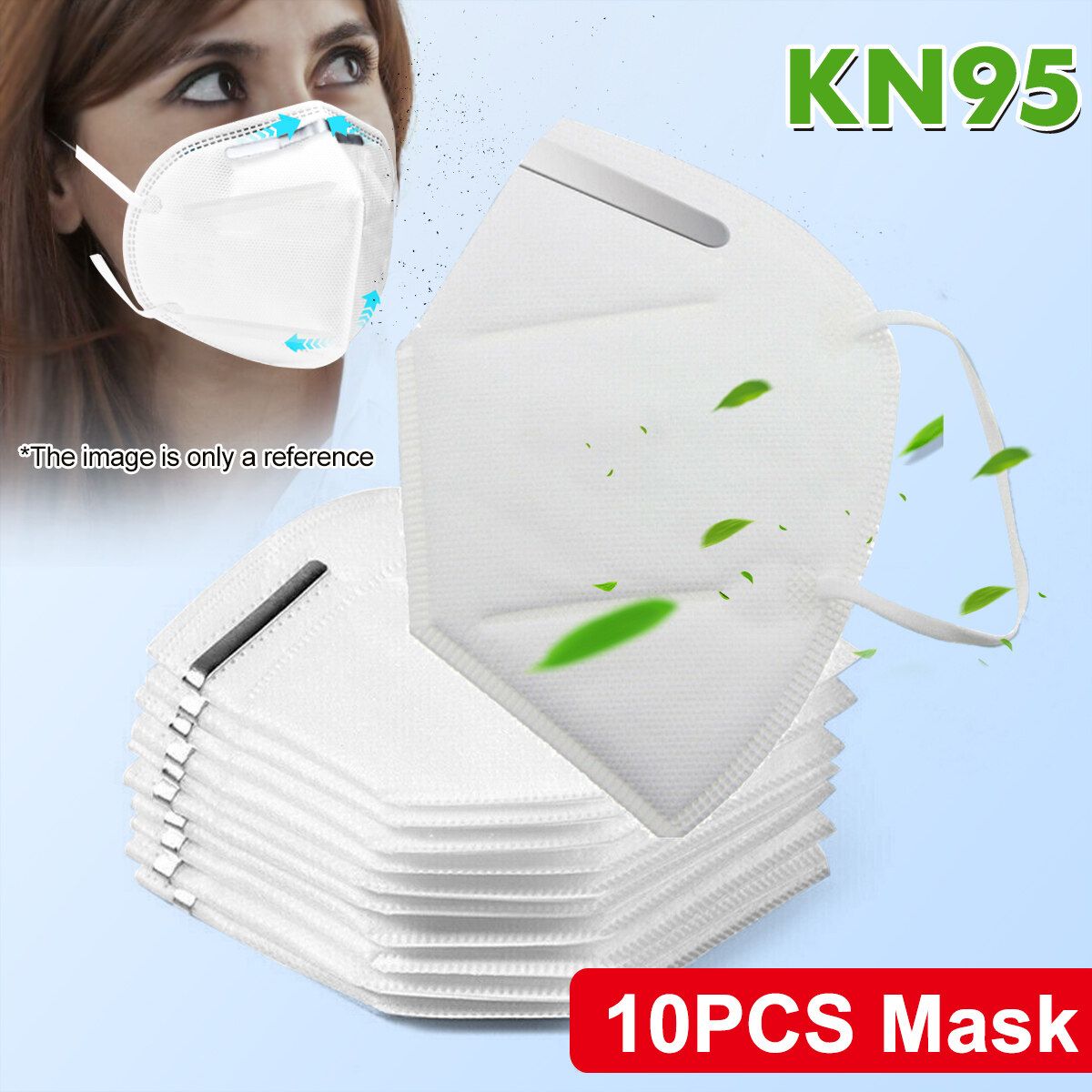 FFP2 KN95 CE Disposable Dust Surgical 4 Layer Filtration Loop N95