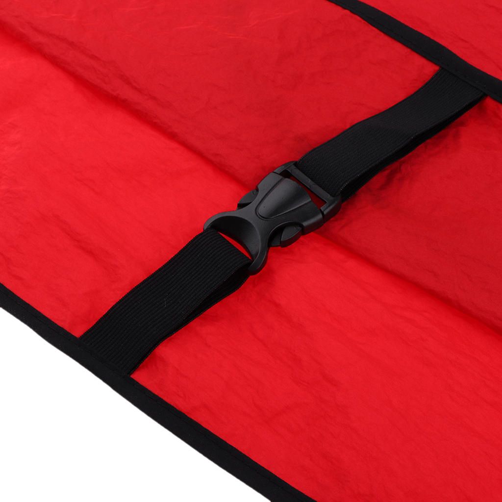 Salon Hairdressing Hair  Apron Front-Back Cape Barber Red