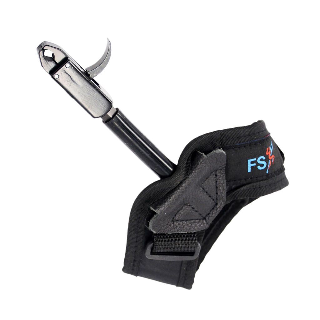 Aluminium Alloy Release  Thumb Button Ambi Hand Archery Black B