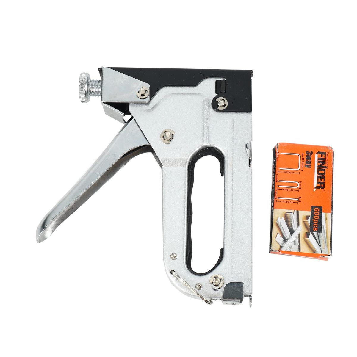 FINDER Manual Heavy Duty Hand Nail Furniture Stapler