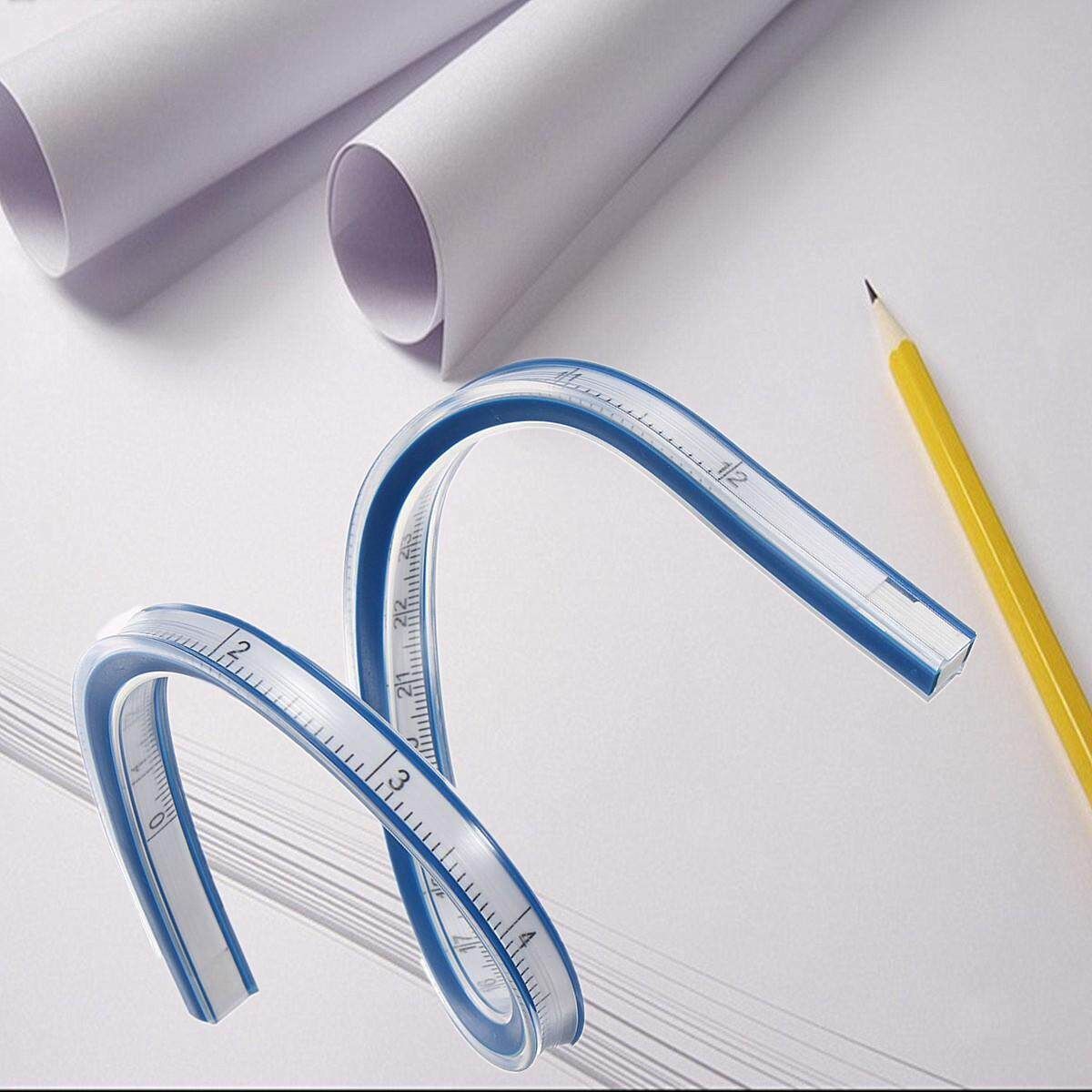 30/40/60 CM Flexible Curve Ruler Drawing Paint Draw Bendy French Curve Drafting
