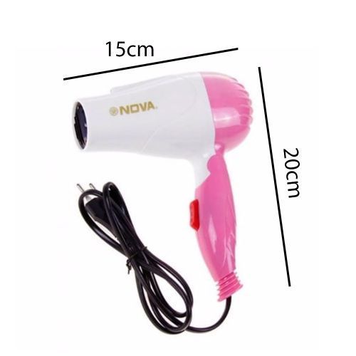 Portable Mini Hand Dryer For Hair(1000W) - Pink