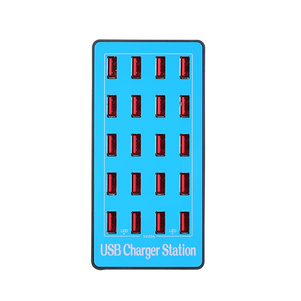 USB Smart Charger With 20 Ports Adapter Of Universal