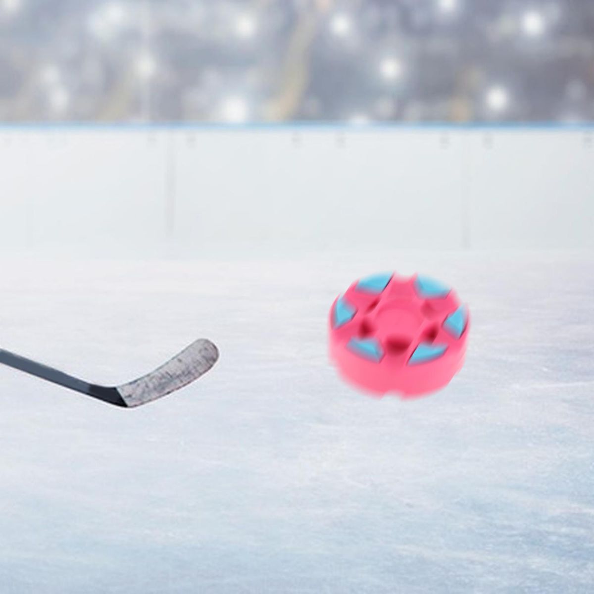 Official Roller Hockey Game Wheels Slider Pink