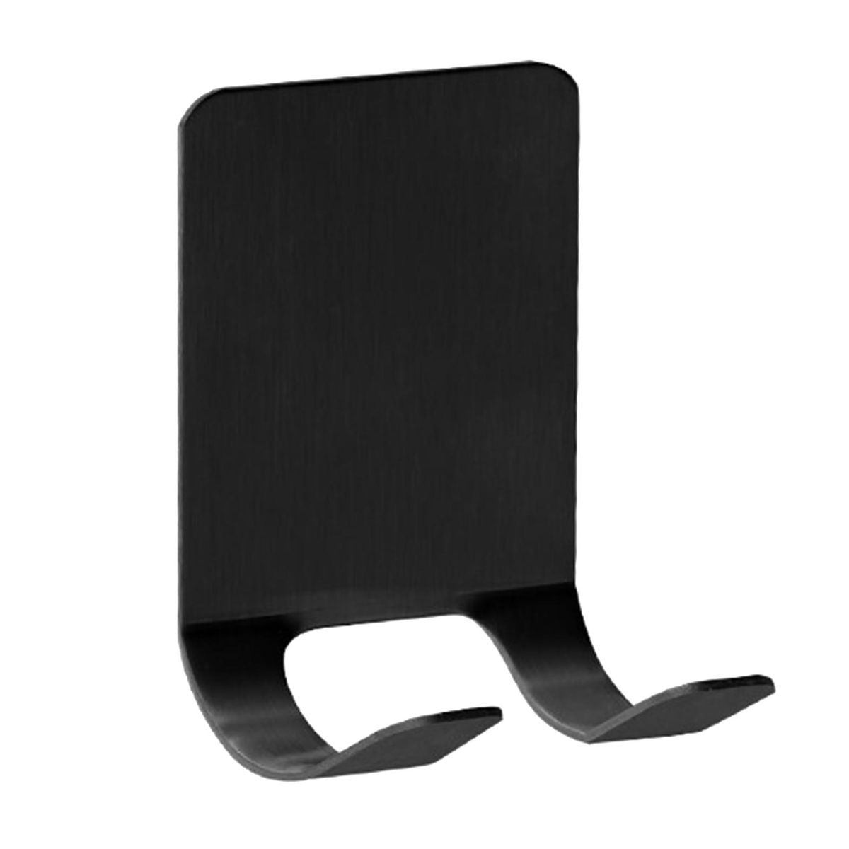 Wall Hook U-shaped Bathroom Wall Hook Storage Shelf Black