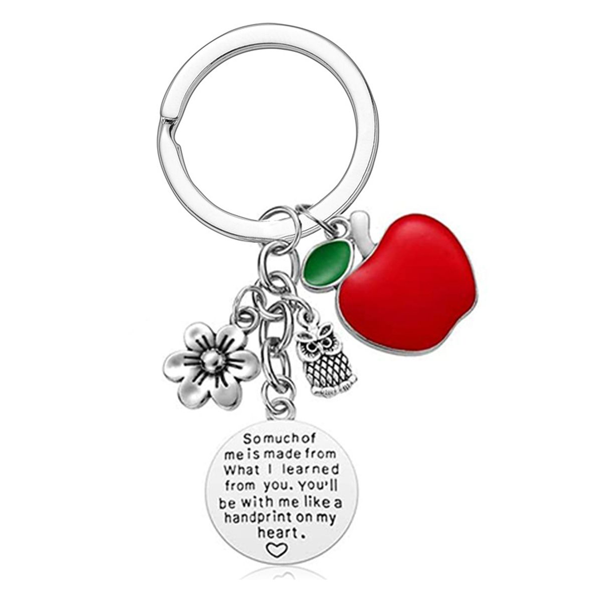 Pendant Key Finder Lovely Glossy Surface Pendant Keychain F
