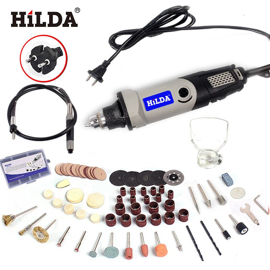 Variable Speed Rotary Tool Electric Tools 400W Mini Drill 6 Position For Dremel Rotary Tools Mini Grinding Machine