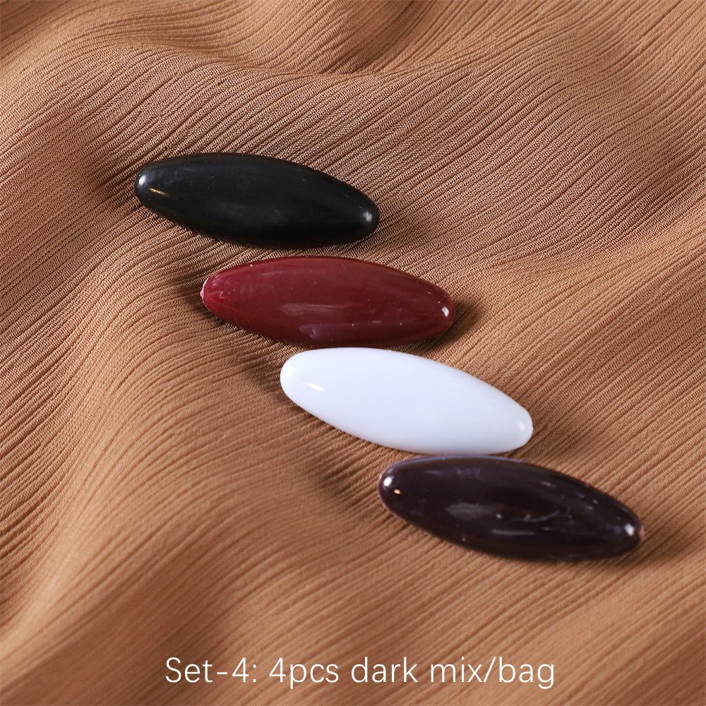 48pcs/box Muslim Hijab Pins Color Black And  Safety Pins Clips Ladies Hair