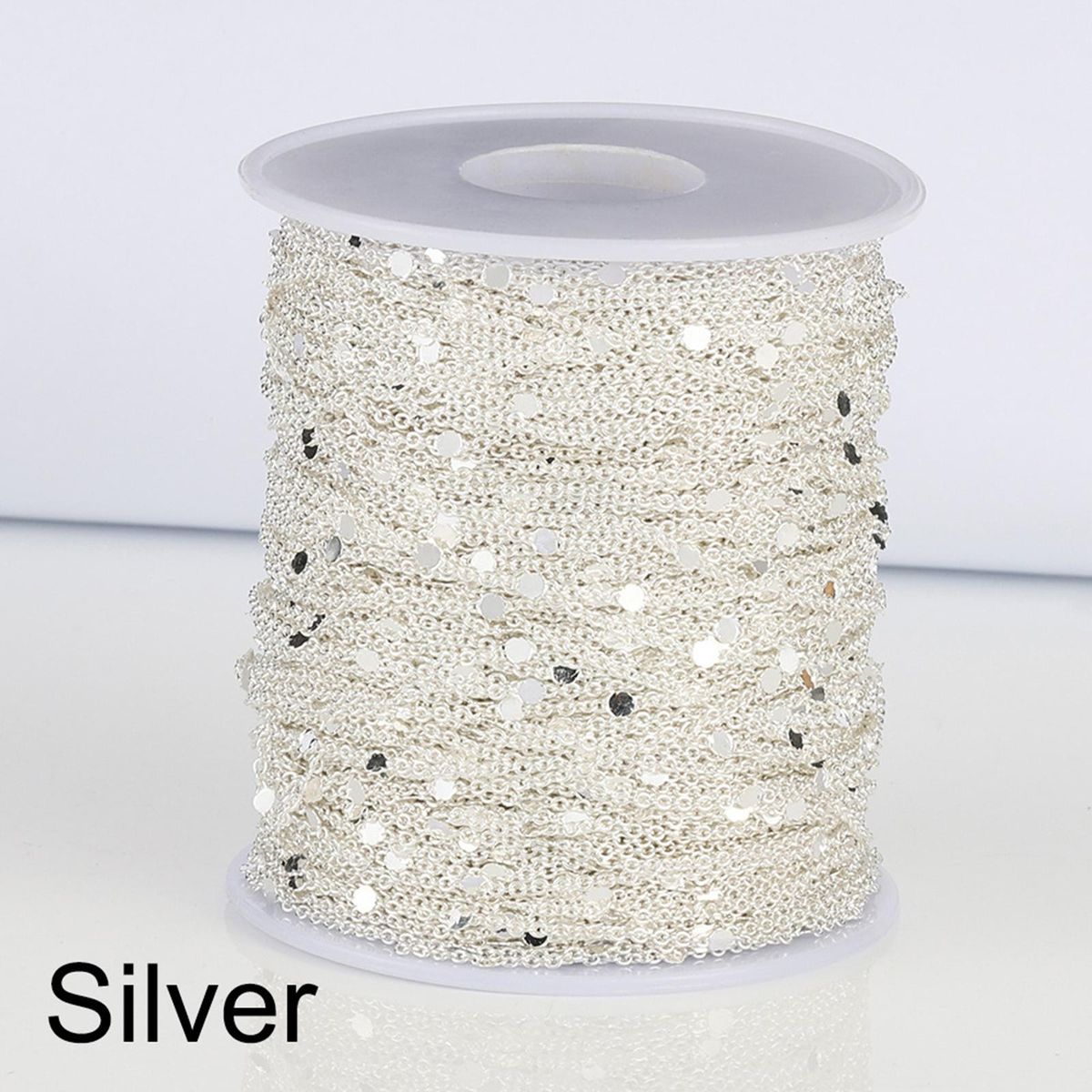 Chains For Necklace DIY Pendant Supplies Chains Argent