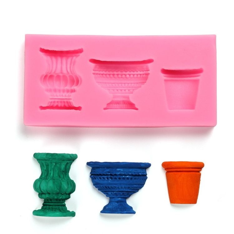 DIY Wine Glass Vase Teapot Silicone Mold 50-508-A
