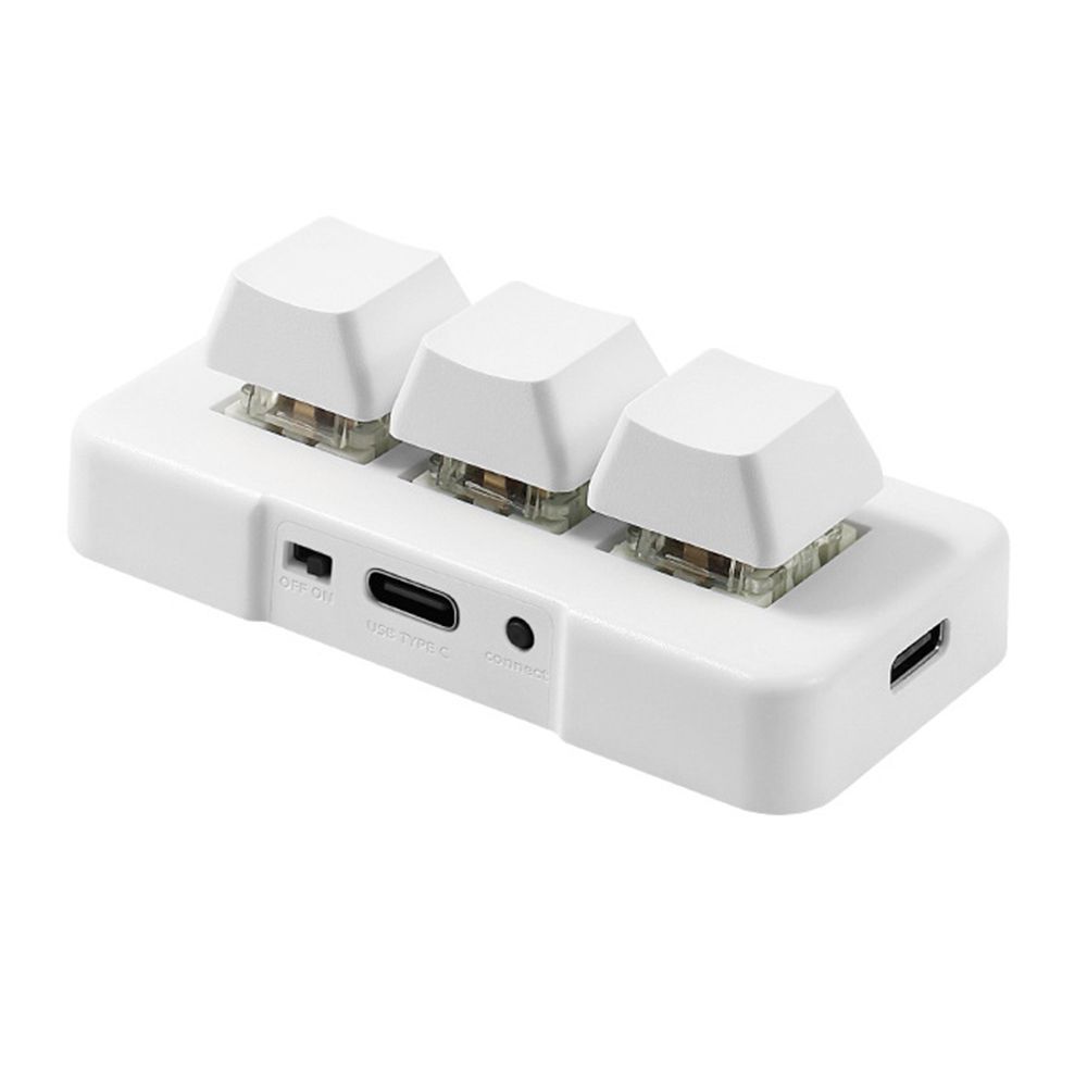 Mk321U 3-Key Wired Mini Customized Keyboard