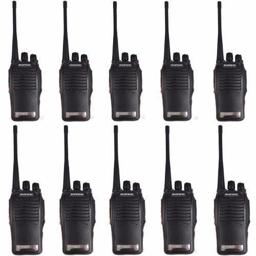 ULTIMATE Walkie Talkie Two Way Radio 400-470mhz -10 Pieces