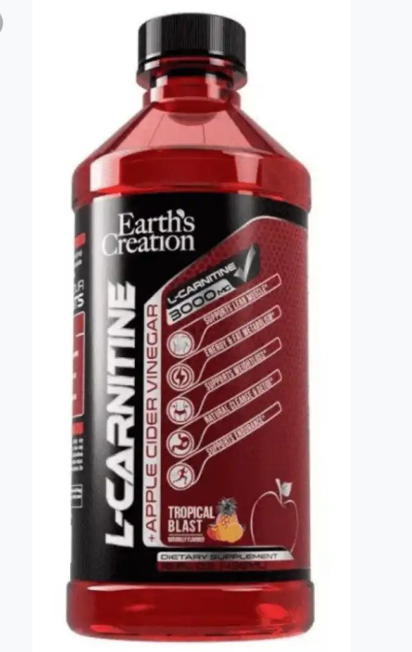 Earth Creation L-Carnitine+apple Cider Vinegar