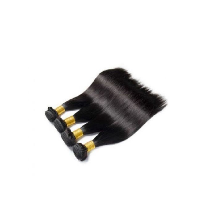 4 Bundles Of Straight Weavon+ FREE GIFT