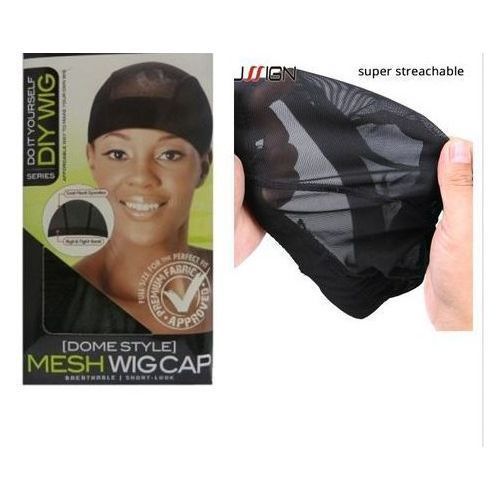 Style Mesh Wig Cap 2Pcs