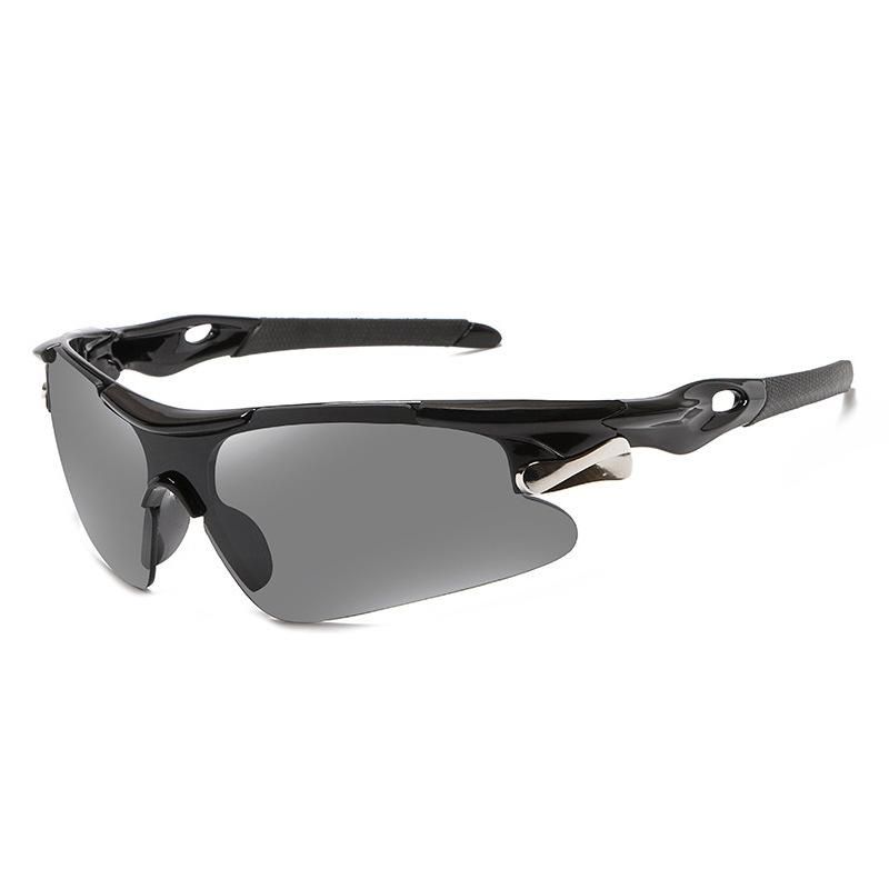 Men Sunglasses Riding Glasses Fashion Cool Trend Polarized Sunglasses Black