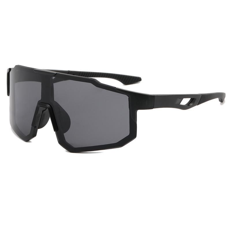 1pc Sports Sunglasses Unisex Cycling Sunglasses Black