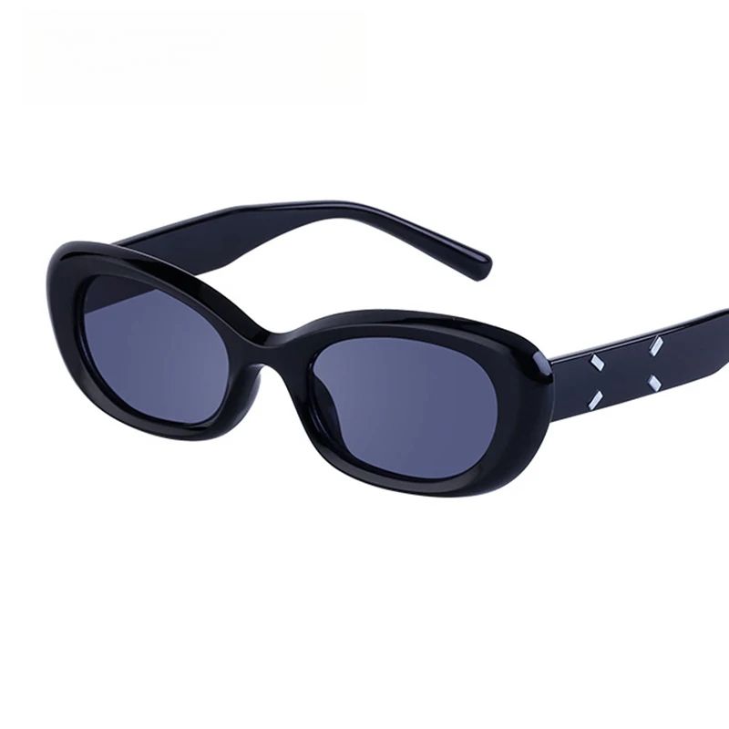 Fashion Punk Small Rectangular Sunglasses