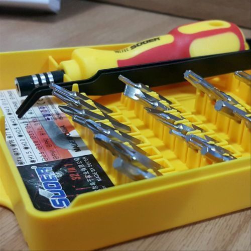 Interchangeable  Precise Manuel Tool Computer Set