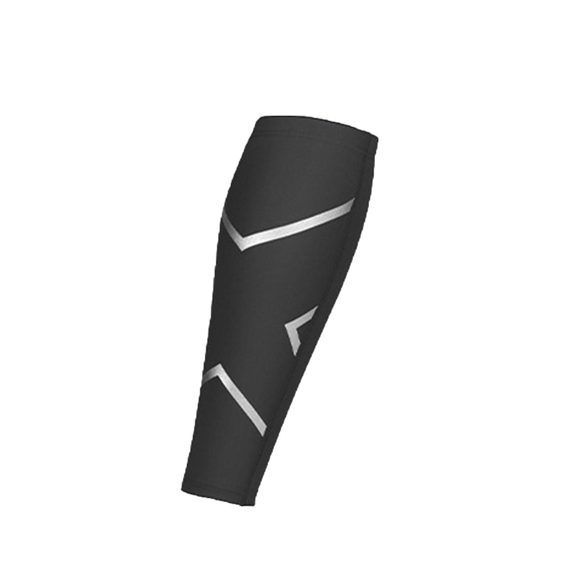 Sports Calf Sock Basketball Football Shin Guard Black