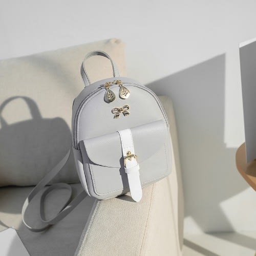 Multi-pocket Ladies Backpack - Ash