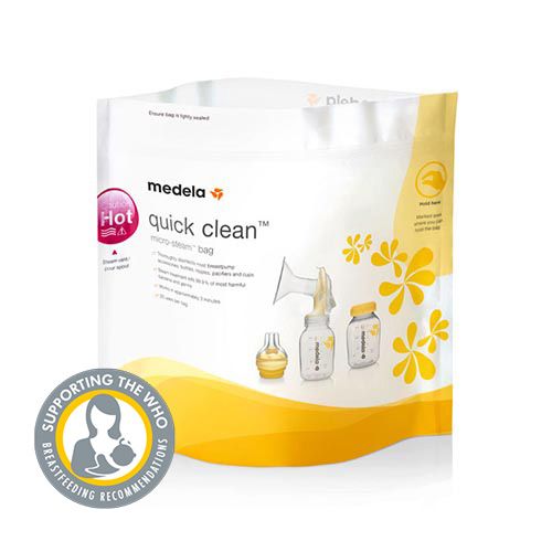 Quick Clean Micro-Steam Bags 5Pk
