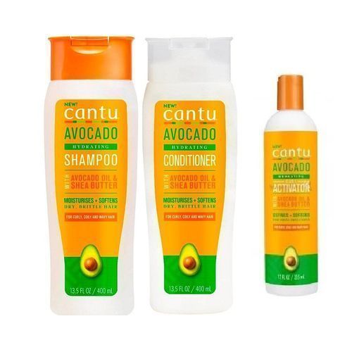 Hydrating Curl Activator, Conditioner & Shampoo With Avacado Oil And Shea Butter