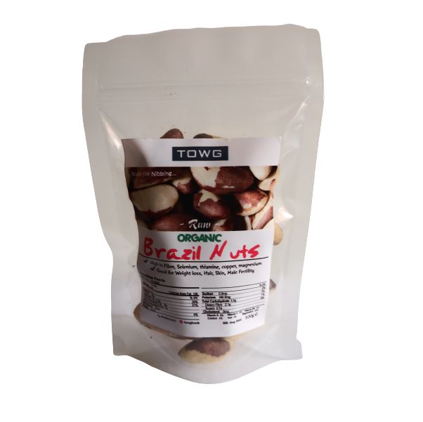 Organic Brazil Nuts 100g