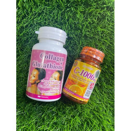Collagen+Glutathione  Capsules And Vitamin C Capsules