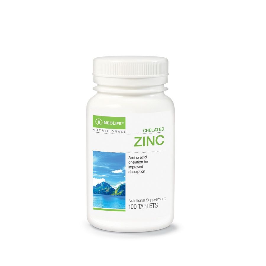 NEOLIFE Chelated Zinc - 100 Tablets