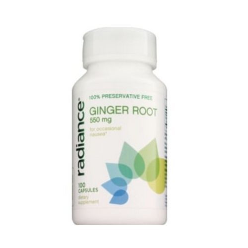 GINGER ROOT 550MG 100 CAPSULES