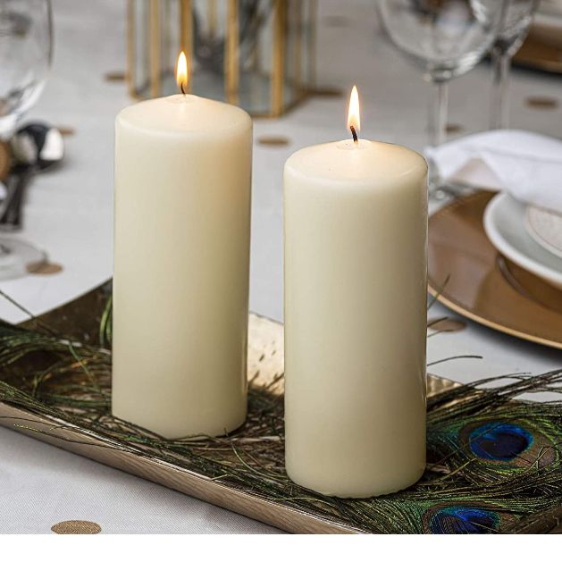 Pillar Alter Wax Candle Large, 25cm X 8cm