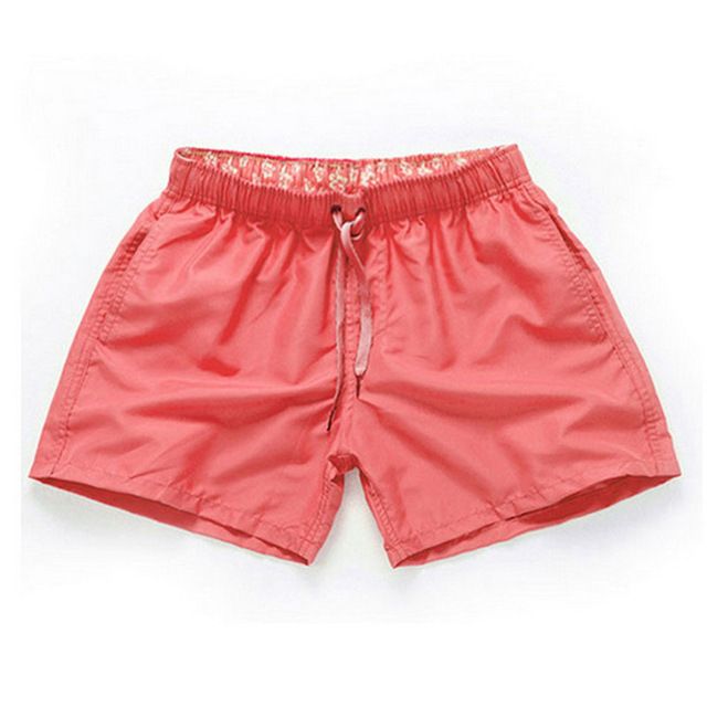 Swimwear Swim Shorts Trunks Beach Board Swimming Short-Pink