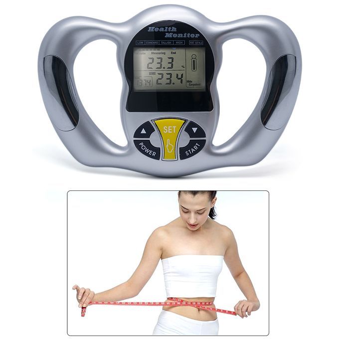 Body Fat Meter Fat Analyzer Monitor BMI Test Health