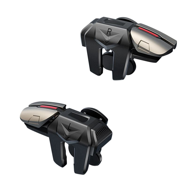 G21 Mobile Phone Game Trigger for PUBG Gaming Controller L1 R1 Alloy Key on for Android Gamepad Joystick