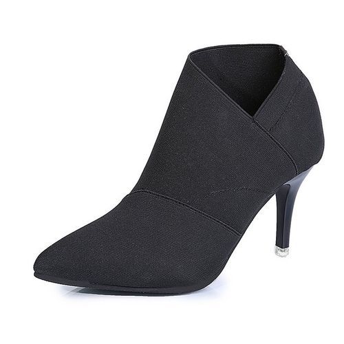Women's Boots Casual Short Boots Plus Size High Heels