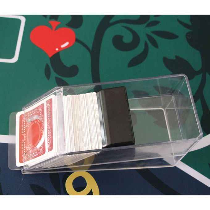 Casino  Texas Blackjack Acrylic 4 Deck Poker Card 6 Deck Clear