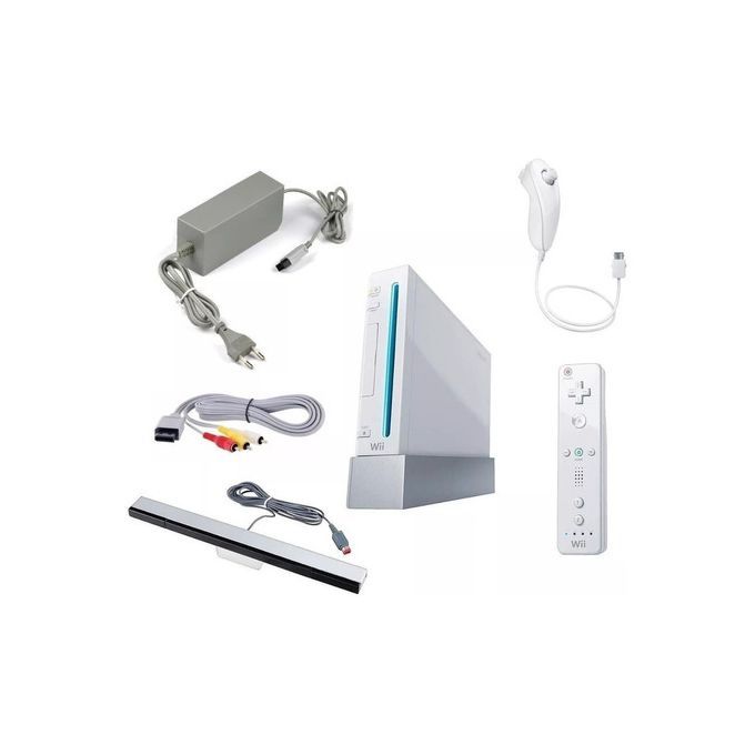 Nintendo Wii Console With Accessories -White